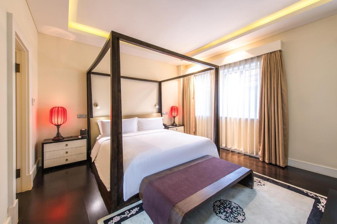 Tianjin Qingwangfu Shanyili Boutique Hotel Bagian luar foto